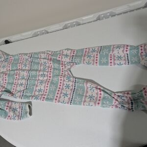 Carter's Snowflake Pajama Set - Pink, Blue, Gray